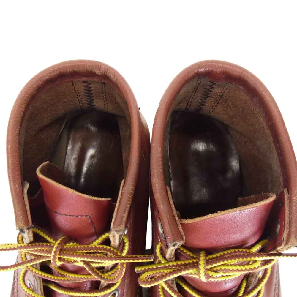 RED WING レッドウィング 8875 四角犬復刻 アイリッシュセッター ブラウン系 8.5【中古】