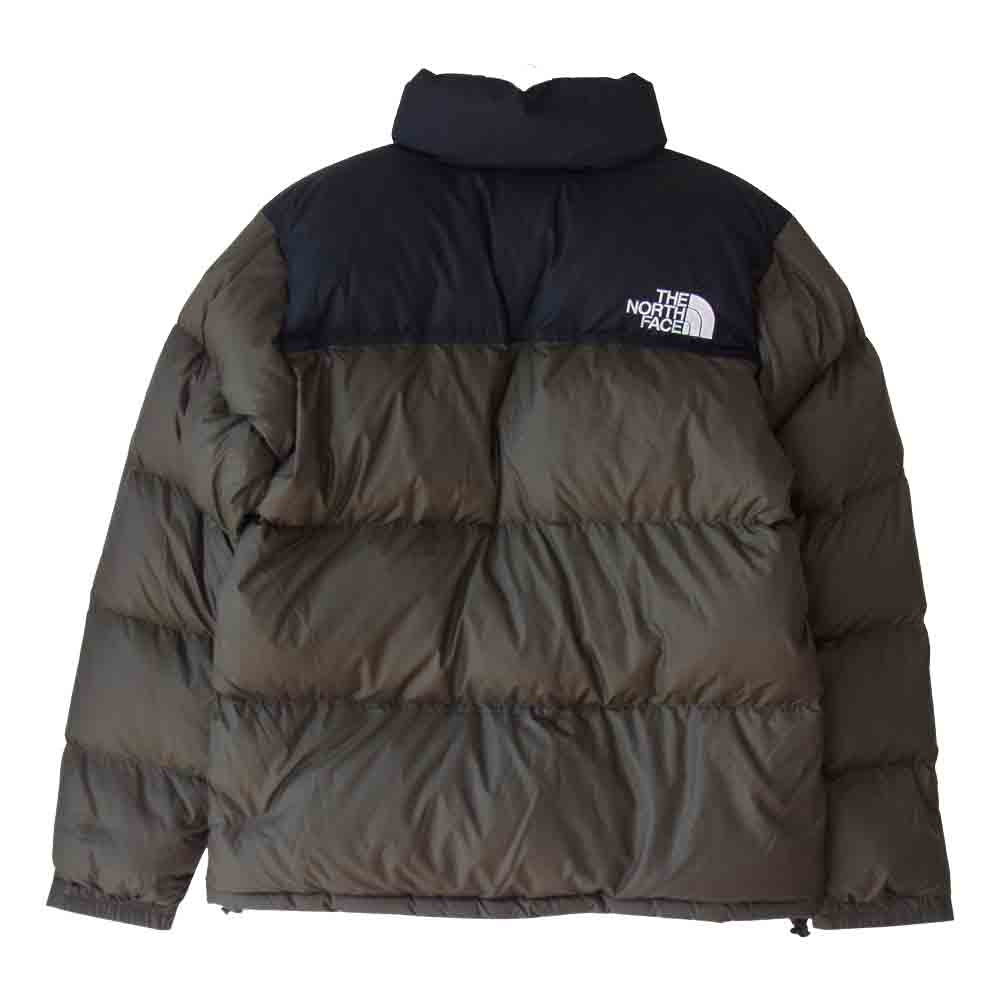 THE NORTH FACE ノースフェイス ND91841 NUPTSE JACKET ヌプシ ジャケット カーキ系 XXL【美品】【中古】