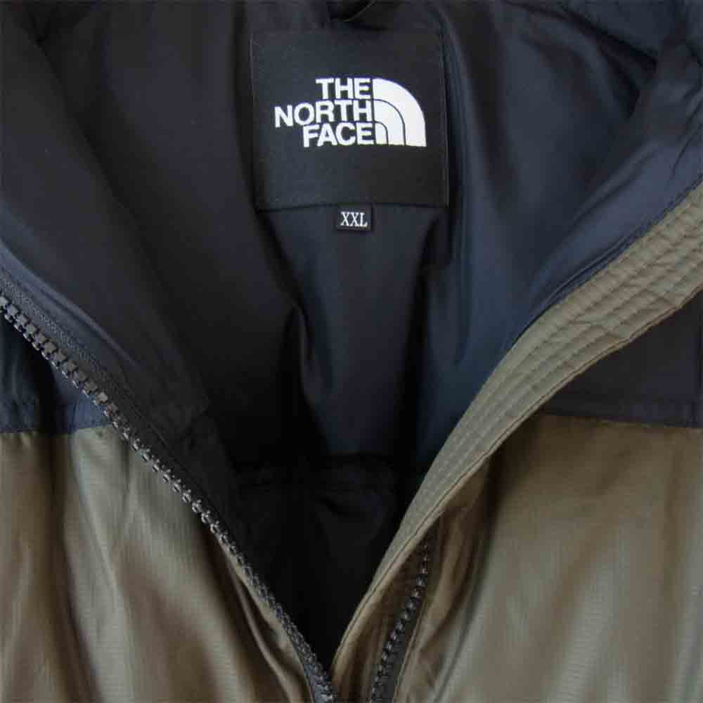 THE NORTH FACE ノースフェイス ND91841 NUPTSE JACKET ヌプシ ジャケット カーキ系 XXL【美品】【中古】