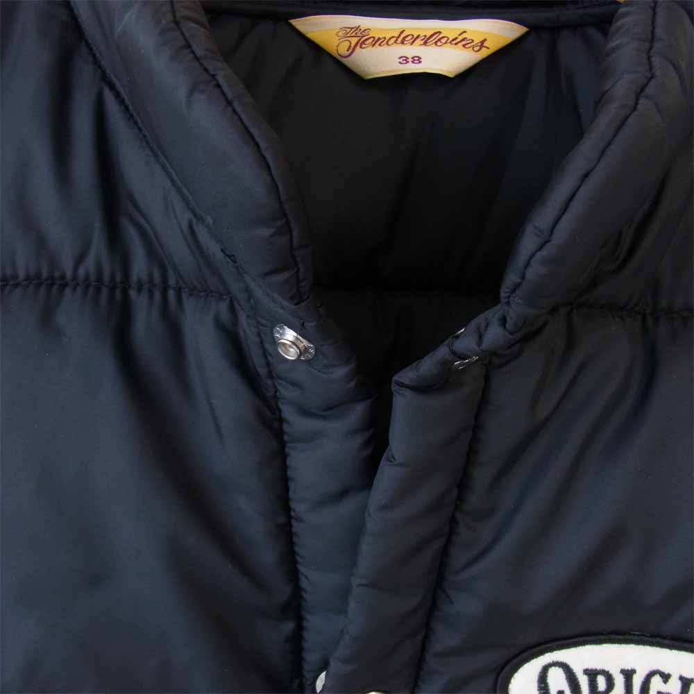 TENDERLOIN テンダーロイン T-NRA VEST 中綿 ベスト ブラック系 38【中古】