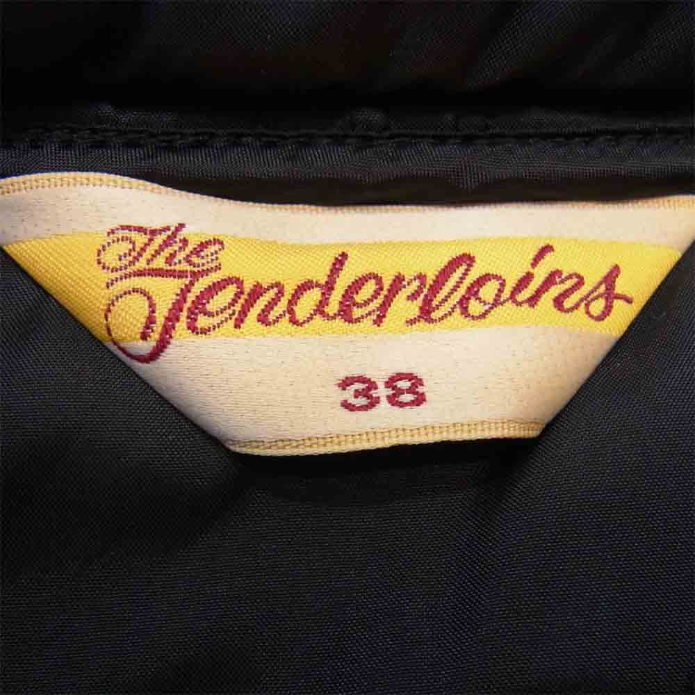 TENDERLOIN テンダーロイン T-NRA VEST 中綿 ベスト ブラック系 38【中古】
