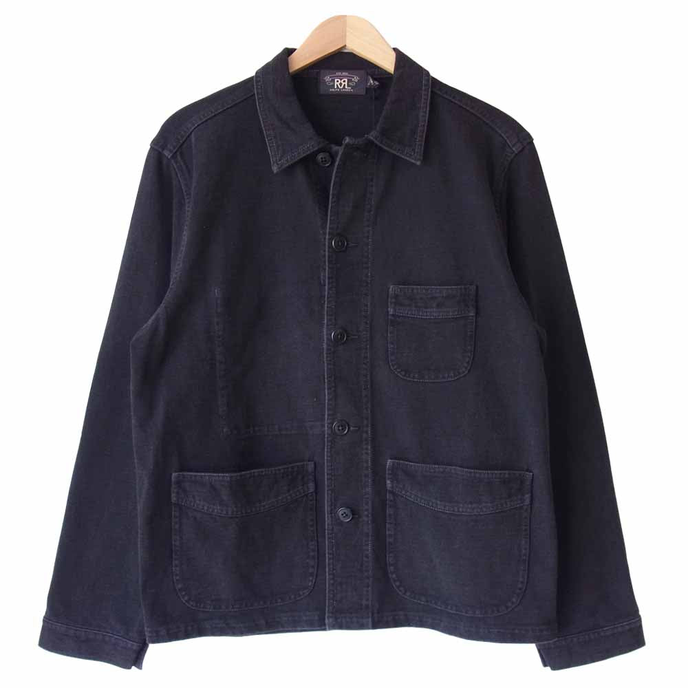 RRL ダブルアールエル 国内正規品 カバーオール ジャケット ブラック系 M【新古品】【未使用】【中古】