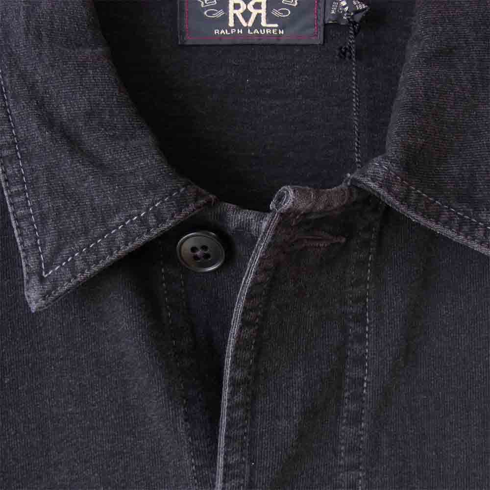 RRL ダブルアールエル 国内正規品 カバーオール ジャケット ブラック系 M【新古品】【未使用】【中古】