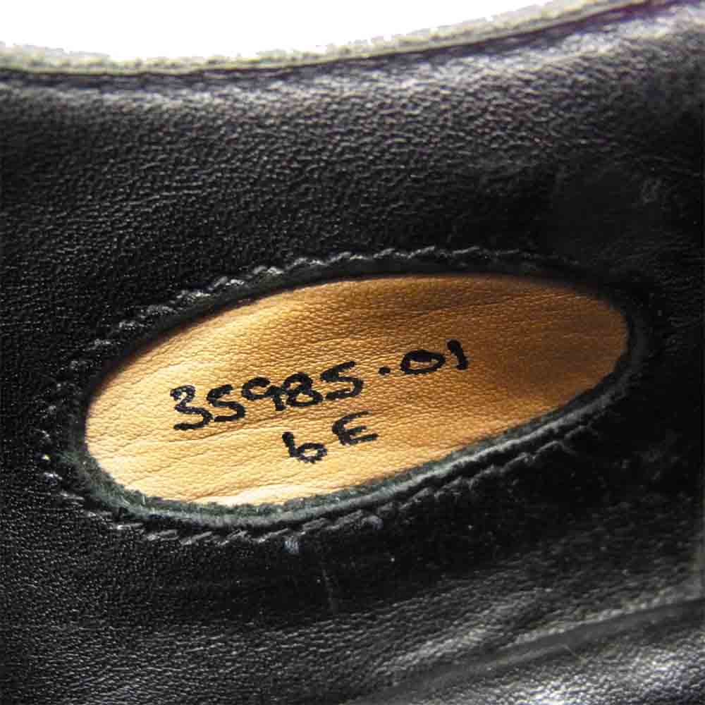 グレンソン プレーントゥ シューズ ホワイト系 6E【中古】