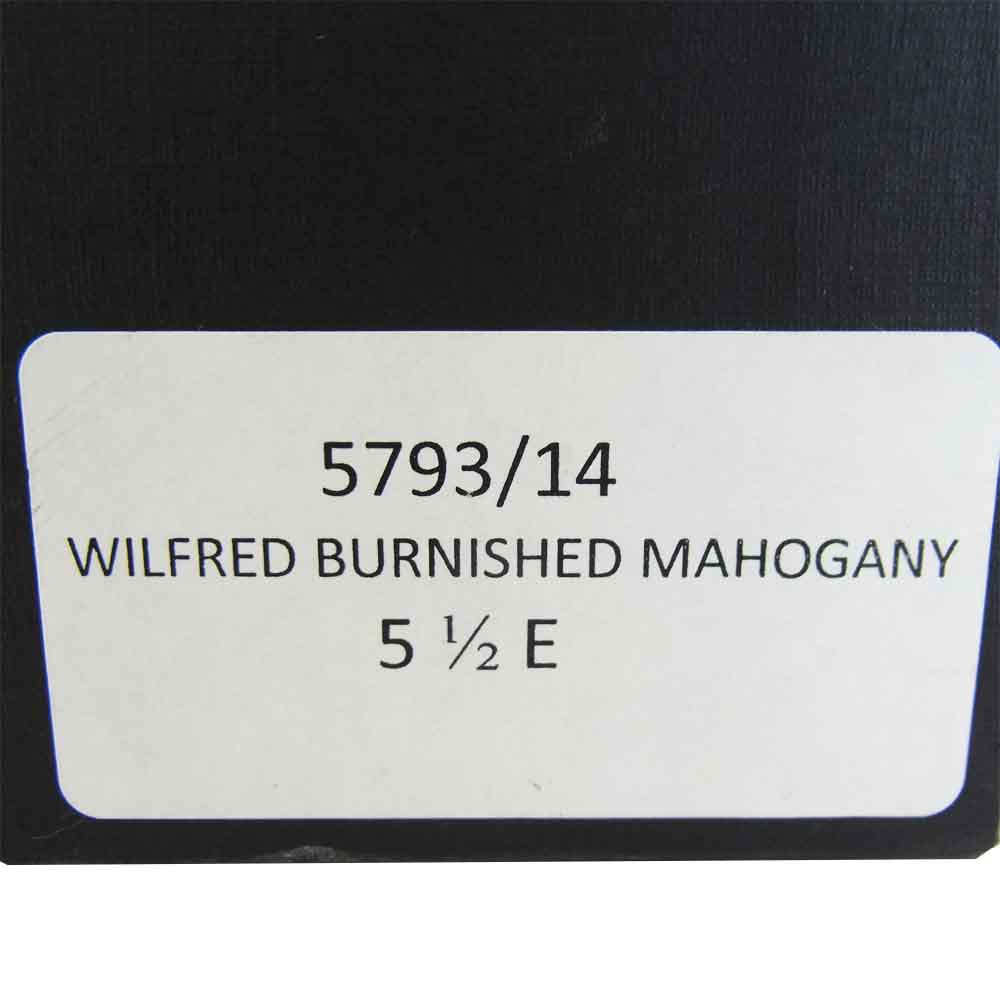 ジョセフチーニー 1251 WILFRED ウィルフレッド セミグローブ シューズ ブラウン系 5.5【中古】