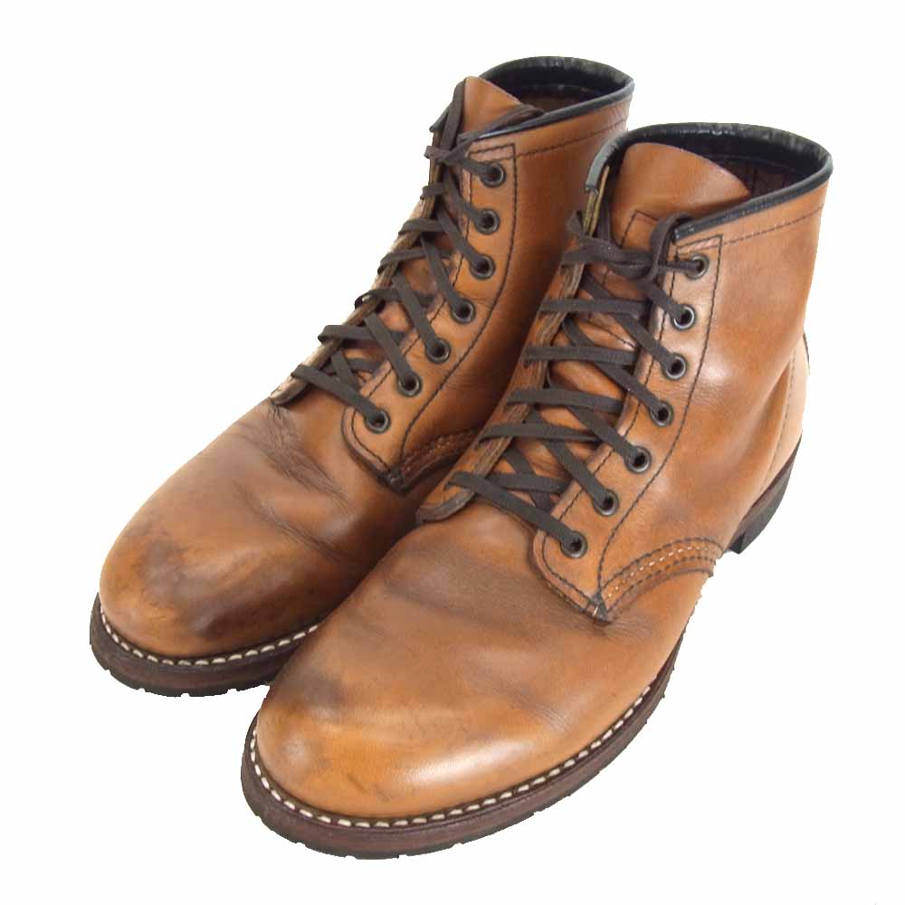 RED WING レッドウィング 9013 BECKMAN CHESTNUT ベックマン チェスナット レースアップ ブーツ ブラウン系【中古】