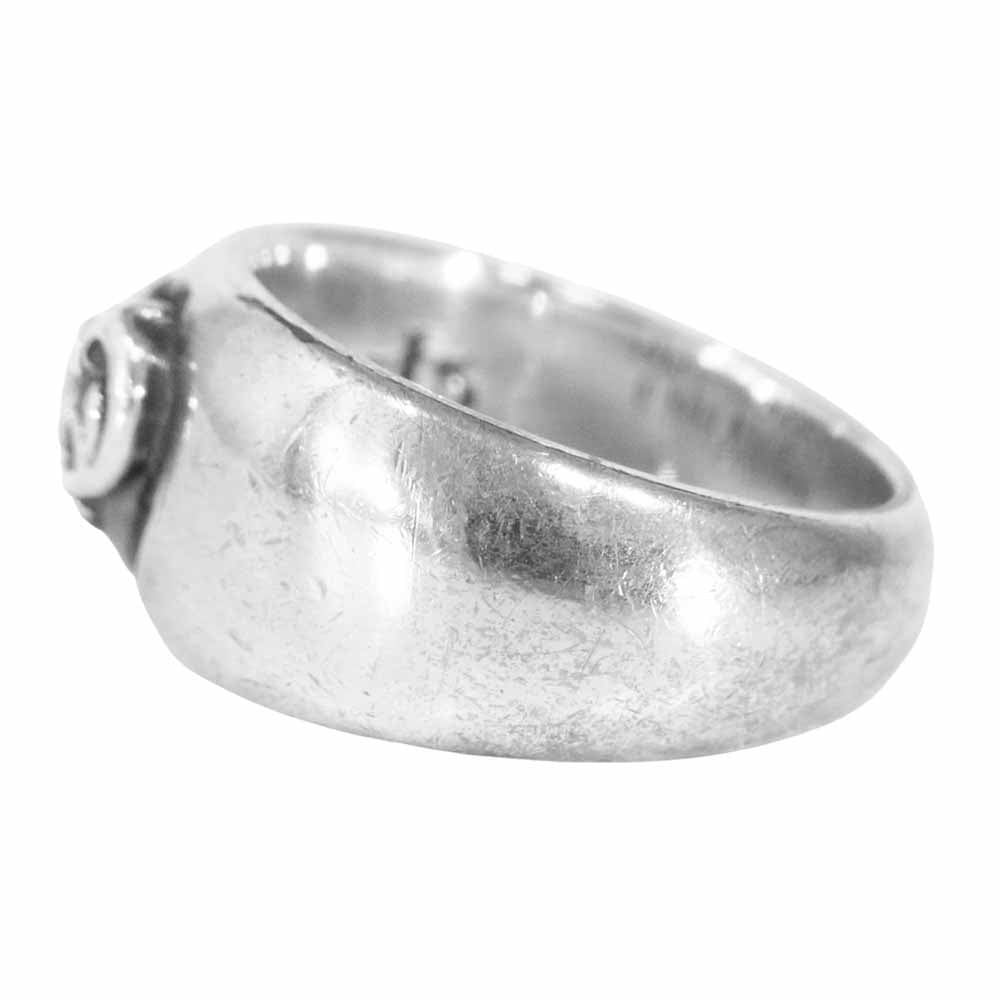 CHROME HEARTS クロムハーツ（原本無） HEART IN BAND ハート イン バンド 指輪 シルバー系 22号程度【中古】