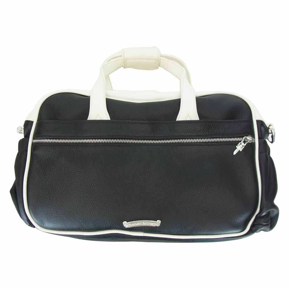CHROME HEARTS クロムハーツ（原本無） 海外インボイス付属 BAG DIAPER ダイパー バッグ BSフレア ブラック系 ホワイト系【極上美品】【中古】