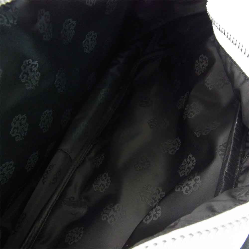 CHROME HEARTS クロムハーツ（原本無） 海外インボイス付属 BAG DIAPER ダイパー バッグ BSフレア ブラック系 ホワイト系【極上美品】【中古】