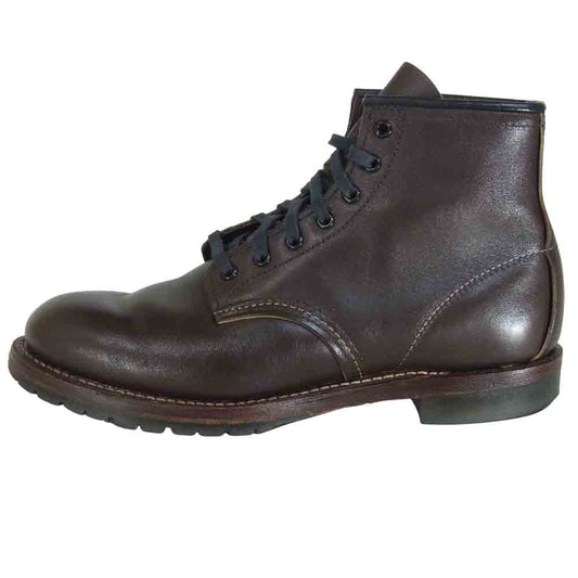 RED WING レッドウィング 9023 BECKMAN ベックマン レースアップ ブーツ ダークブラウン系 6.5D【中古】