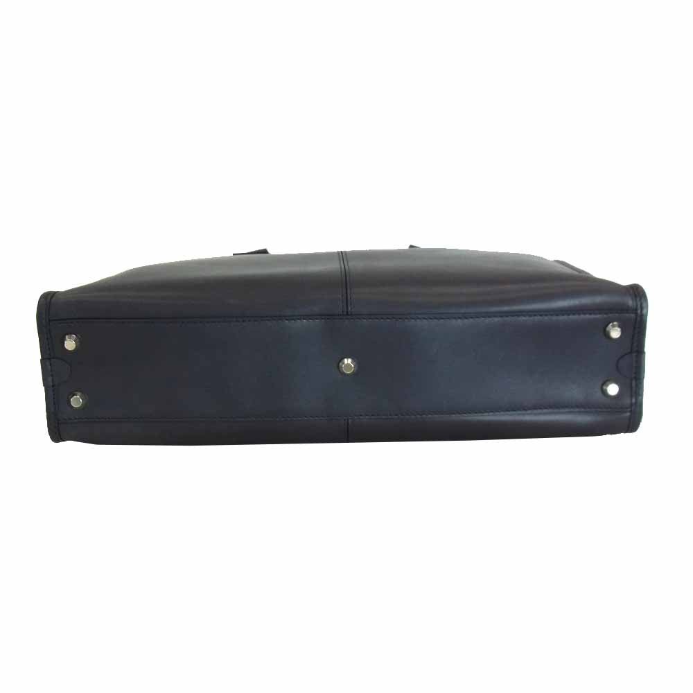 フラソリティ FA101 Antonio Briefcase アントニオ ブリーフケース レザー ビジネス バッグ ダークブラウン系【中古】