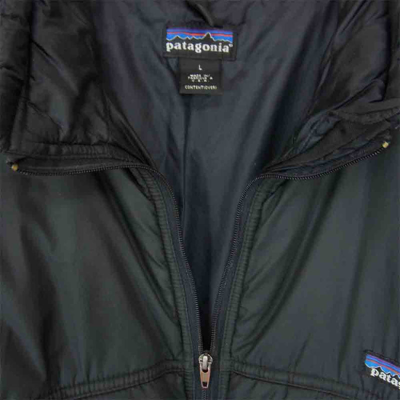 patagonia パタゴニア 84023FA98 USA製 ファイヤーボール ジャケット ブラック系 L【中古】