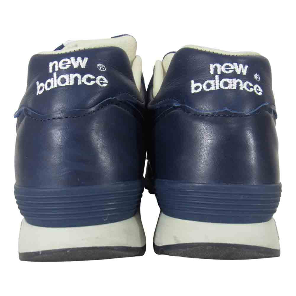 NEW BALANCE ニューバランス 英国製 M576 CNN スニーカー ネイビー系 27.5cm【中古】