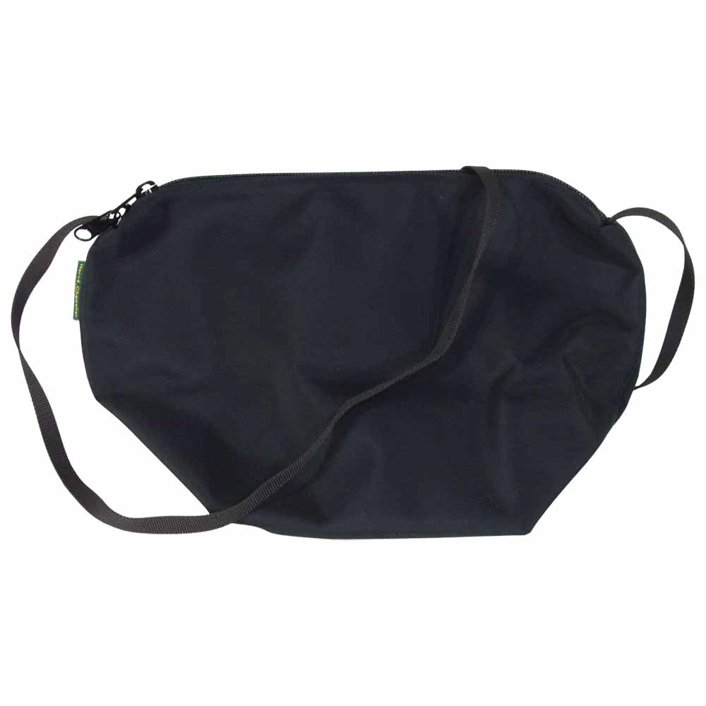 Herve Chapelier エルベ・シャプリエ グリーンレーベルリラクシング 別注 ビッグポシェット ブラック系【極上美品】【中古】