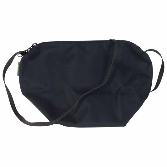 Herve Chapelier エルベ・シャプリエ グリーンレーベルリラクシング 別注 ビッグポシェット ブラック系【極上美品】【中古】