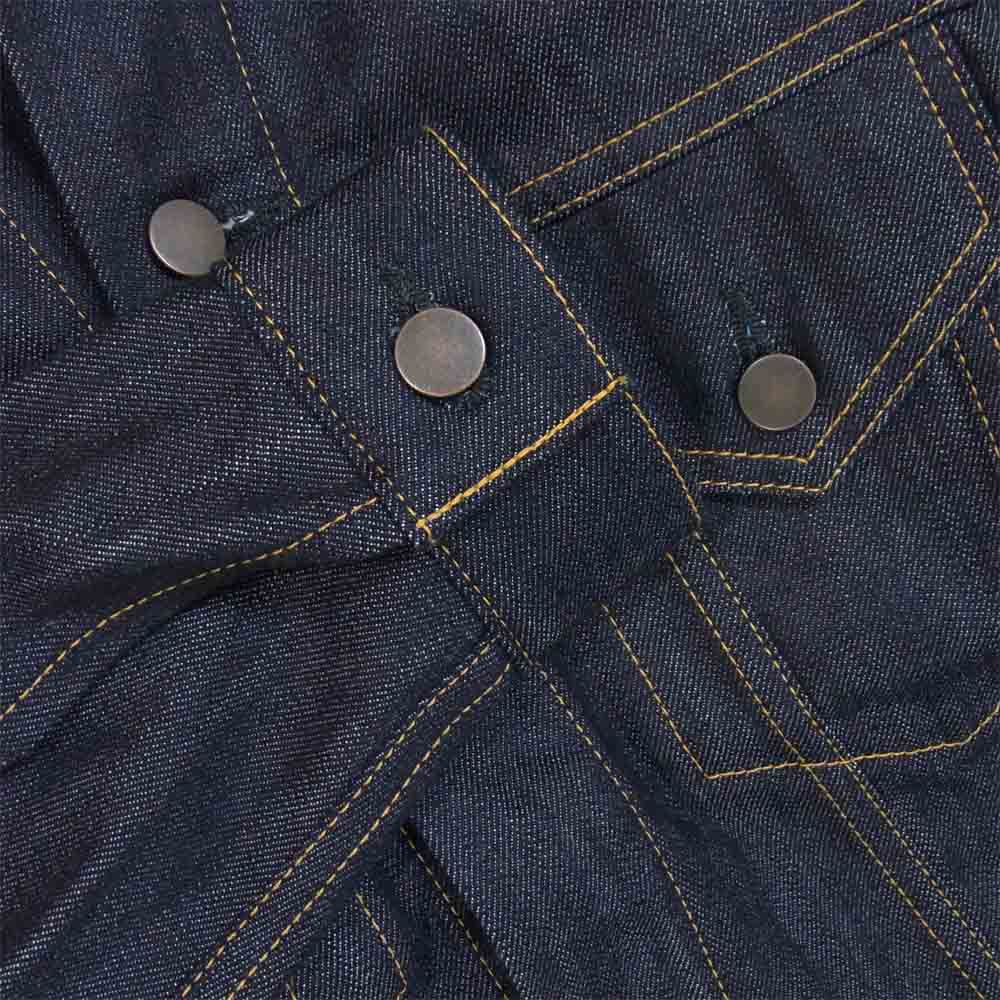 Ron Herman ロンハーマン 522040082-1322 3rdタイプ リジット デニム ジャケット インディゴブルー系 S【美品】【中古】