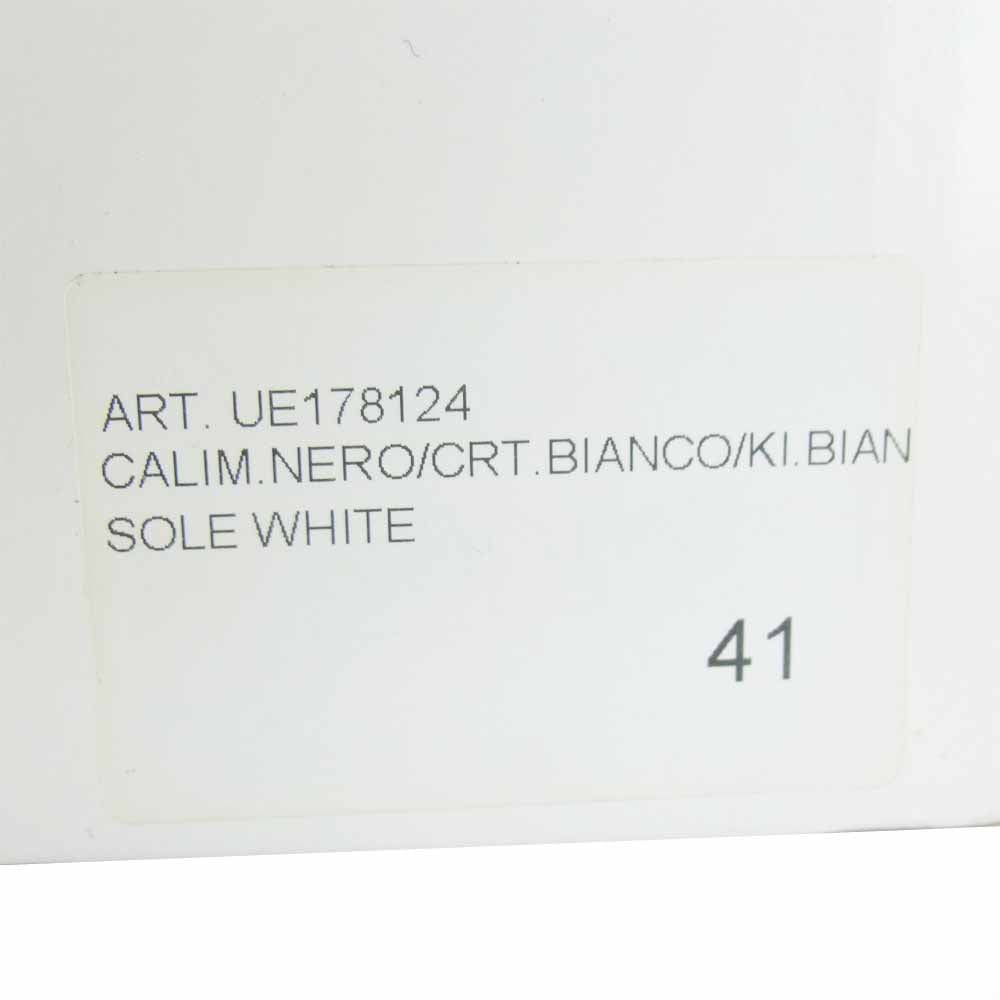 uniform experiment ユニフォームエクスペリメント UE178124 × AMB エーエムビー  FABRIC MIX SNEAKER スニーカー ブラック系 ホワイト系【美品】【中古】