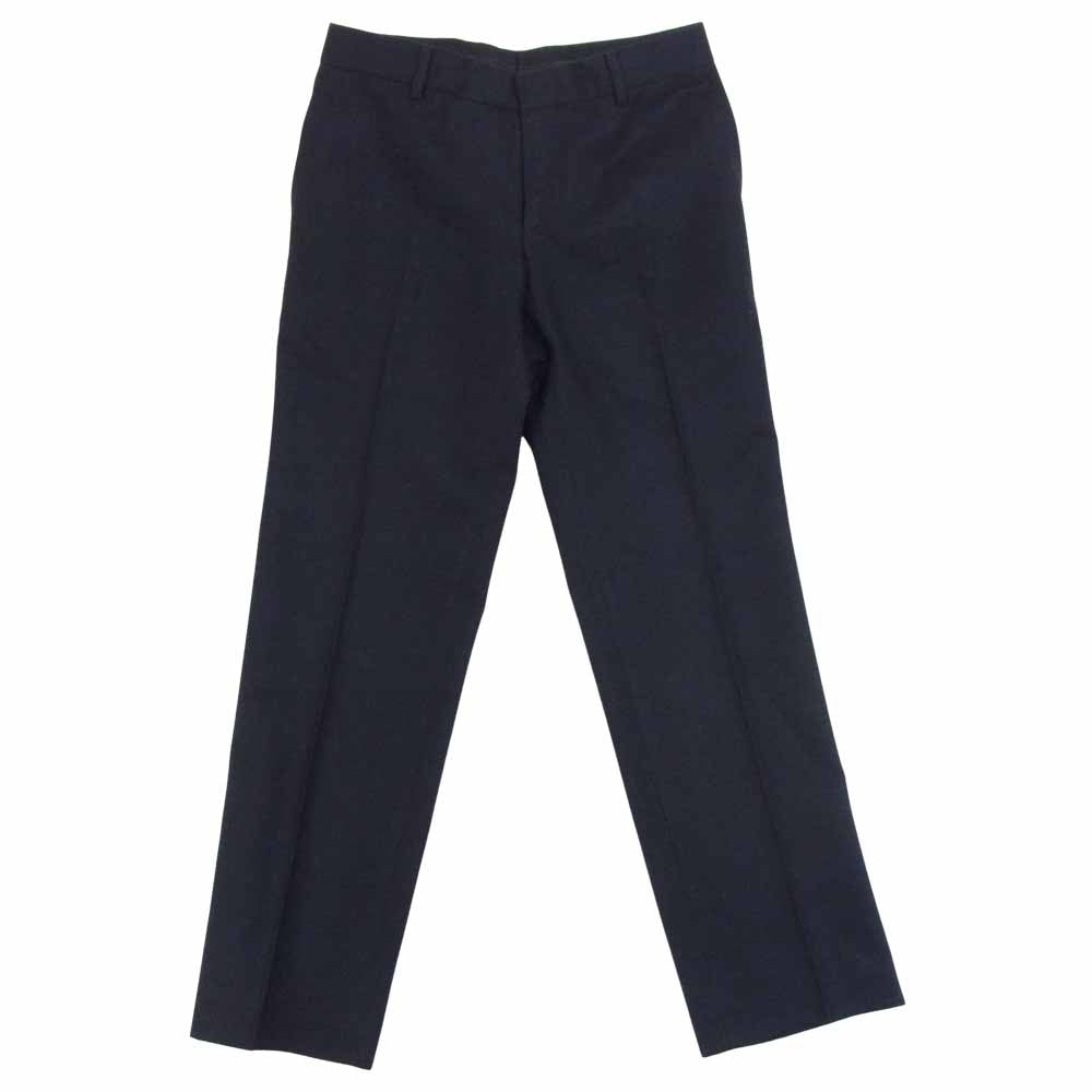 GUCCI グッチ ウール セットアップ スーツ ジャケット パンツ 裏地 イタリア製 ダークネイビー系 48【中古】