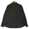 PORTER CLASSIC ポータークラシック ROLL UP DOT SHIRT ロールアップ ドット 長袖 シャツ ダークグレー系 XL【美品】【中古】
