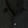 Sacai サカイ SCM-038 Cotton Poplin Shirt コットン ポプリン ドッキング 長袖 シャツ ブラック系 3【極上美品】【中古】