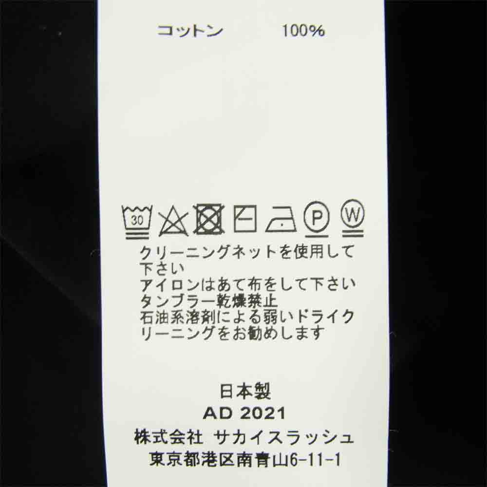 Sacai サカイ SCM-038 Cotton Poplin Shirt コットン ポプリン ...