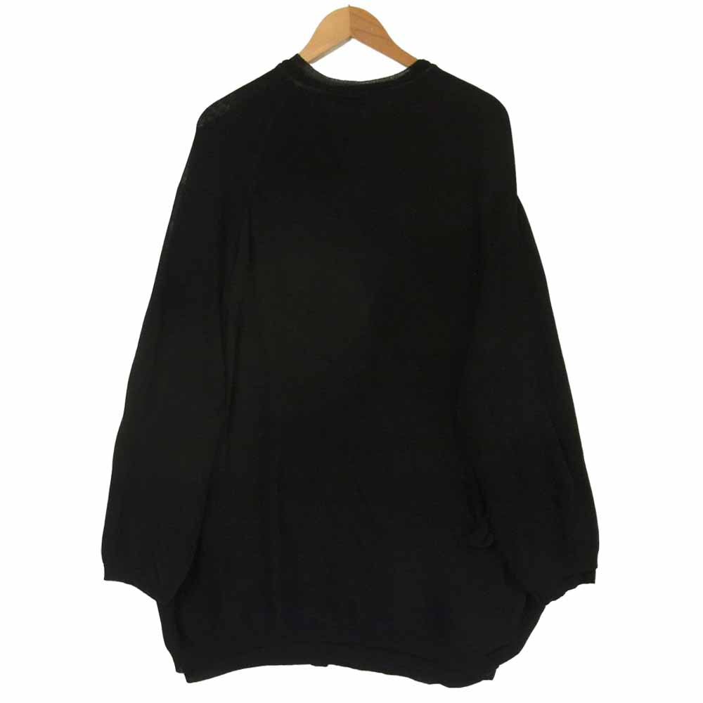 Yohji Yamamoto ヨウジヤマモト 19SS HH-K79-093 POUR HOMME プールオム レイヤード カーディガン ブラック系 3【中古】
