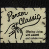 PORTER CLASSIC ポータークラシック H/W PATCH WORK KNIT CARDIGAN ハンドワーク パッチワーク ニット カーディガン ブラック系 グレー系 4【中古】