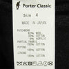 PORTER CLASSIC ポータークラシック H/W PATCH WORK KNIT CARDIGAN ハンドワーク パッチワーク ニット カーディガン ブラック系 グレー系 4【中古】