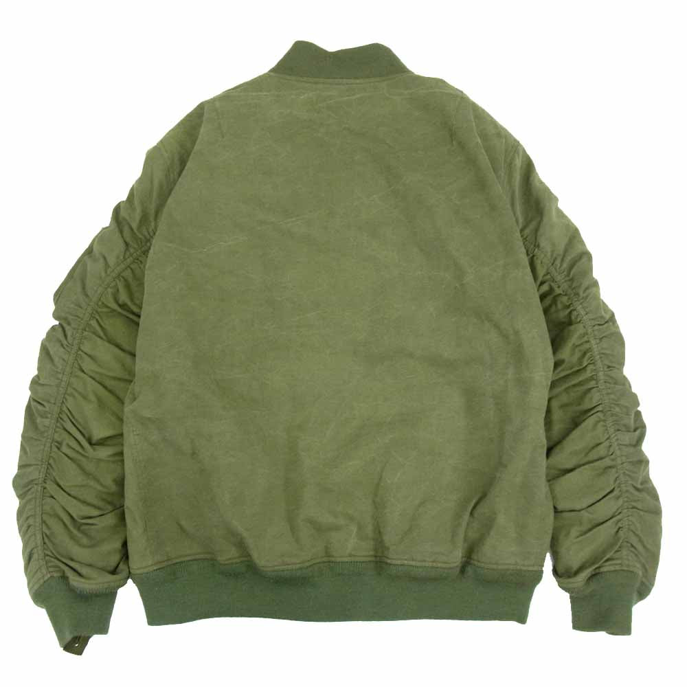 レディメイド JESSE JACKET ジェシー ジャケット 着脱式ライナー MA-1 ブルゾン カーキ系 3【美品】【中古】