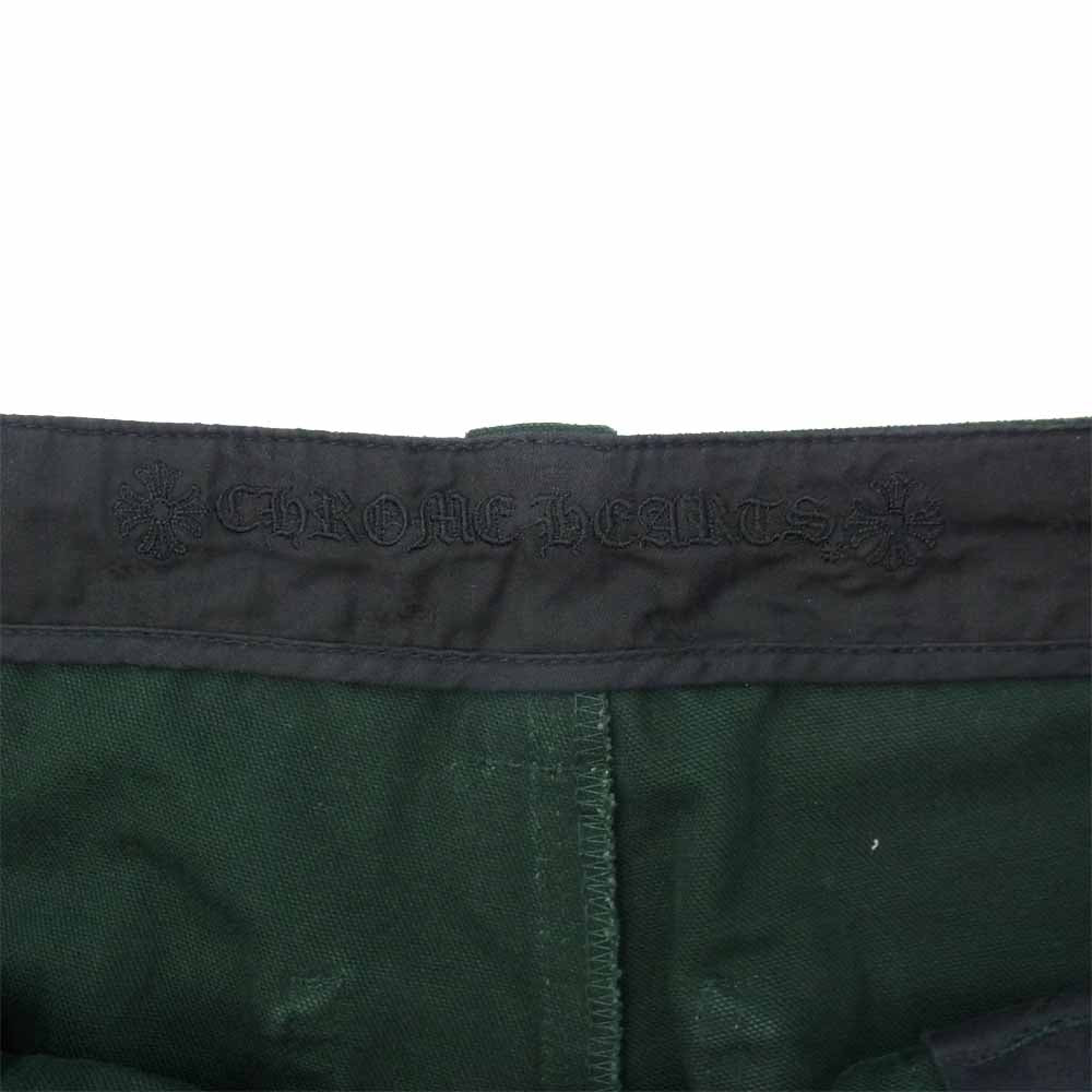CHROME HEARTS クロムハーツ（原本無） CARPENTER カーペンター パンツ モスグリーン系 36【中古】