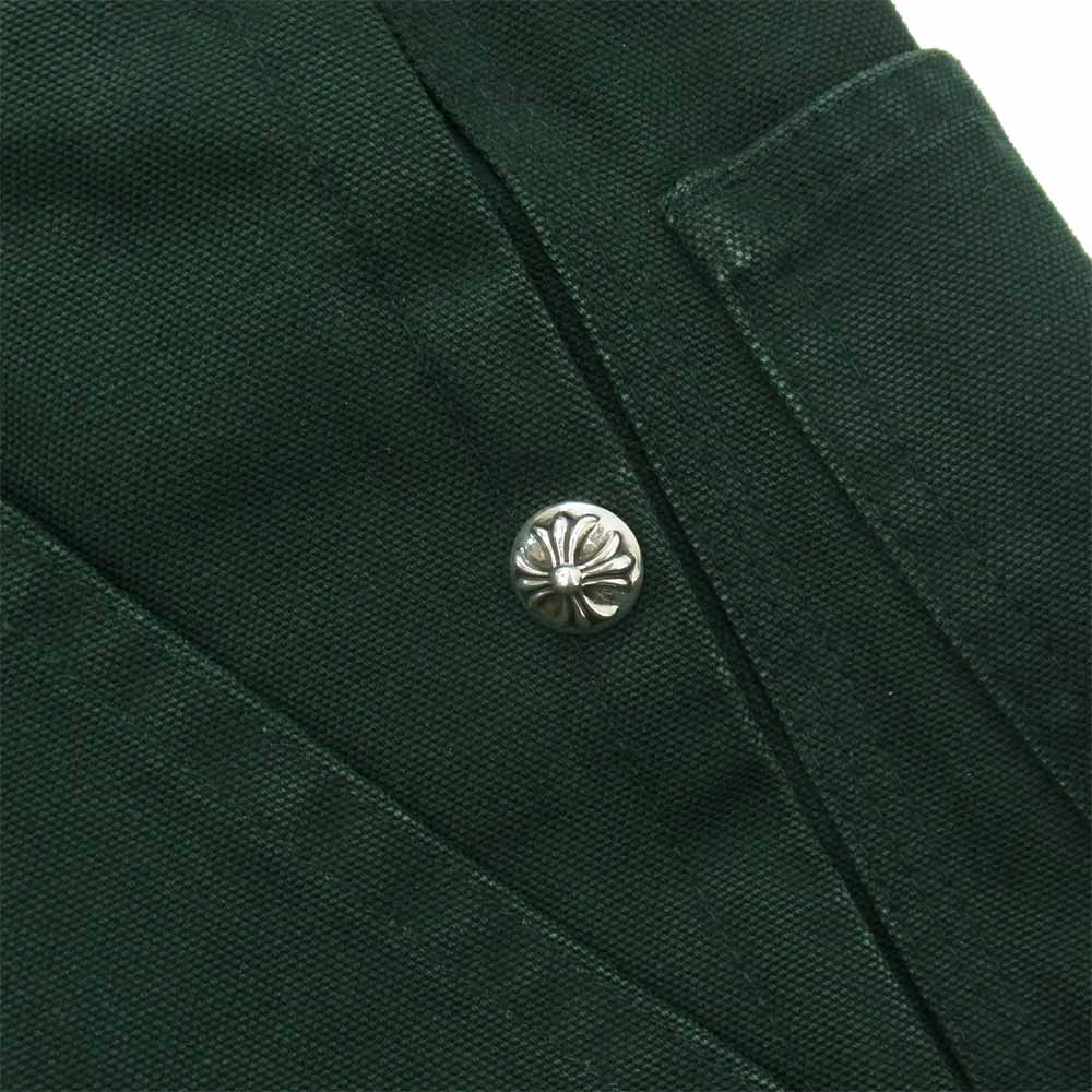 CHROME HEARTS クロムハーツ（原本無） CARPENTER カーペンター パンツ モスグリーン系 36【中古】