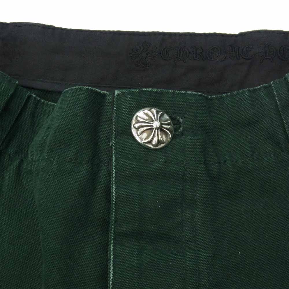 CHROME HEARTS クロムハーツ（原本無） CARPENTER カーペンター パンツ モスグリーン系 36【中古】