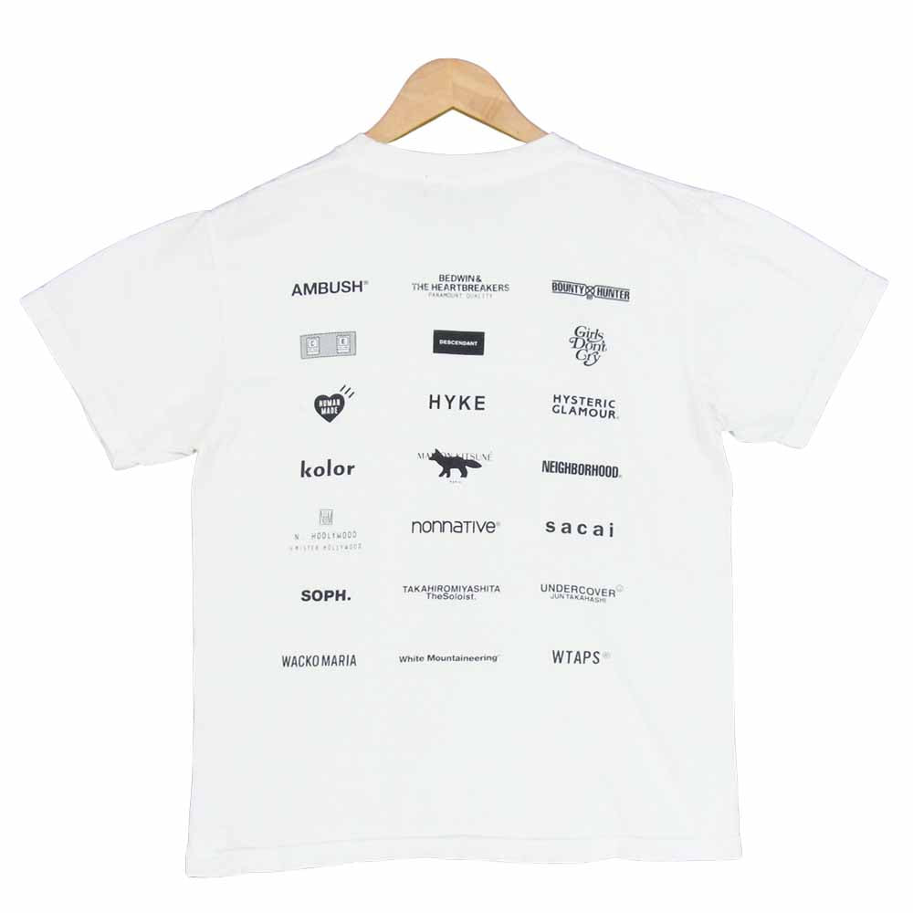 HUMAN MADE ヒューマンメイド 20SS JAPANESE SOLIDARITY WITH BLACK LIVES MATTER Tシャツ ホワイト系 S【中古】