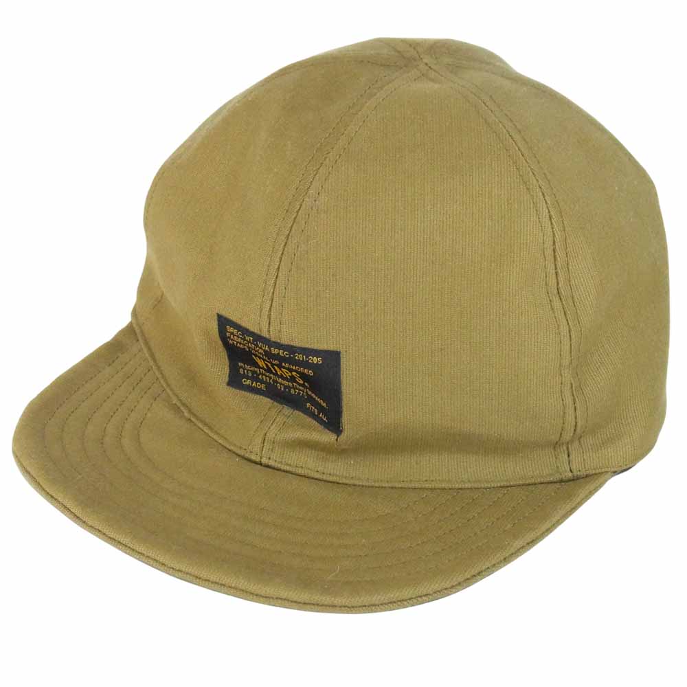 WTAPS ダブルタップス 17AW 172MYDT-HT04 A-3 02 CAP キャップ 帽子 コットン ロゴ カーキ系 F【中古】