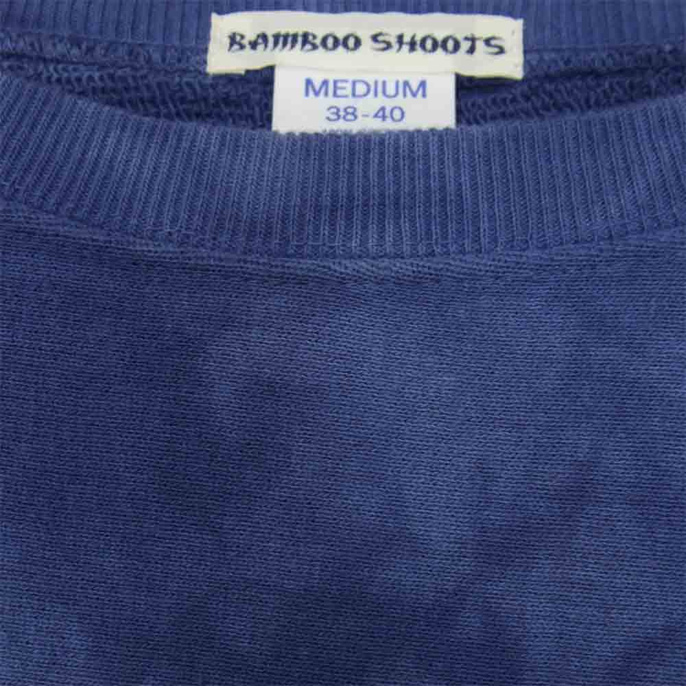 バンブーシュート 2001006 TIE-DIE RW CREW NECK SWEAT タイダイ クルー スウェット ブルー系 M【新古品】【未使用】【中古】