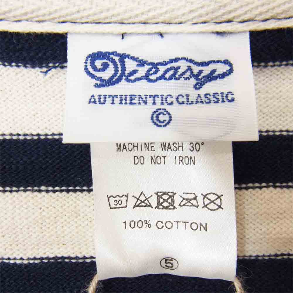 ティージー Hooded Vest カットソー ジップ パーカー ベスト ネイビー系 5【新古品】【未使用】【中古】