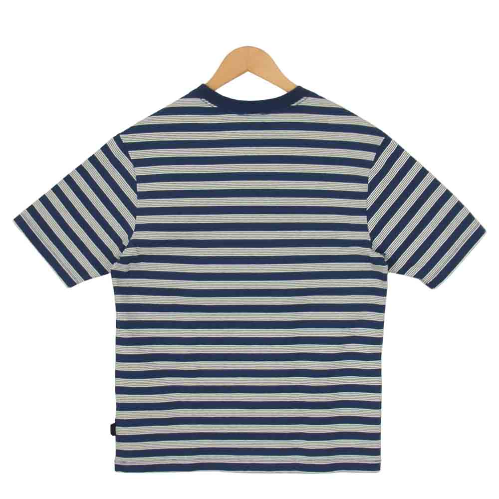 patagonia パタゴニア SP20 52370 Organic Cotton MWP T-SHIRTS オーガニックコットン ポケット Tシャツ ネイビー系 S【新古品】【未使用】【中古】