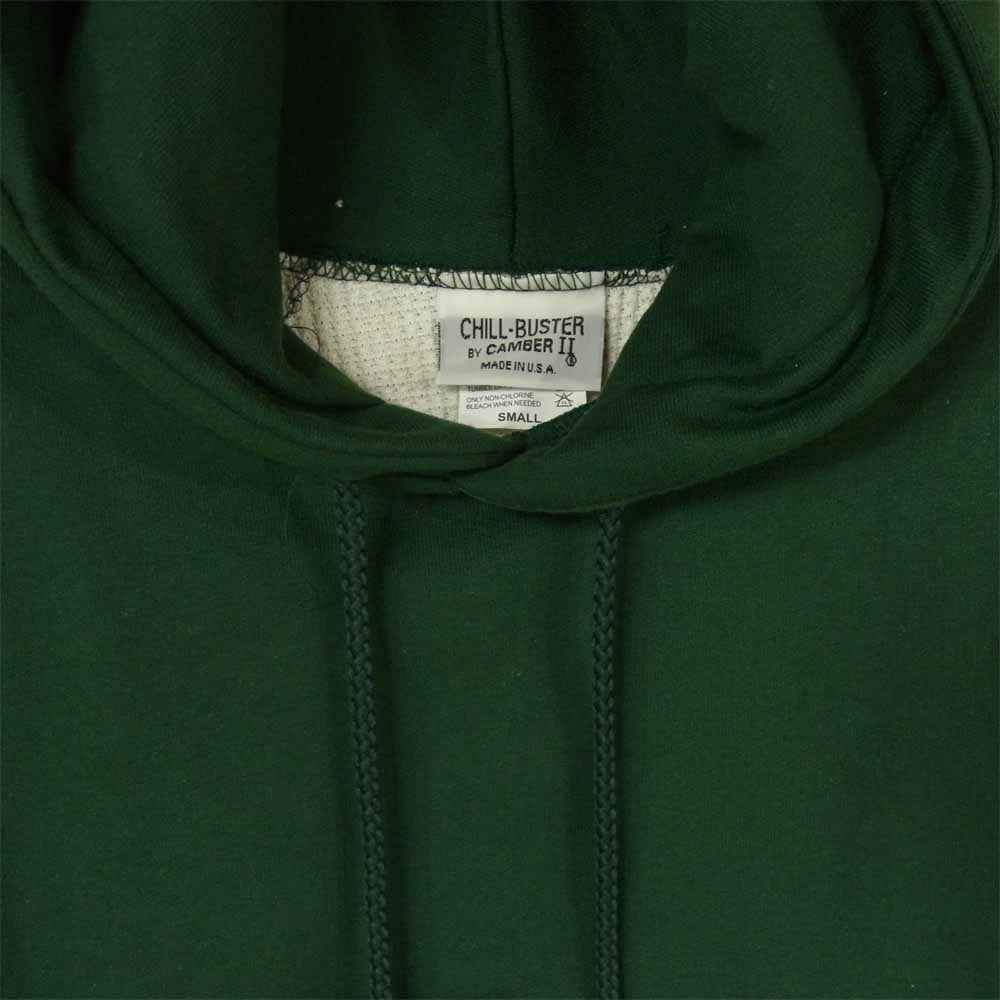 キャンバー CHILL BUSTER PULLOVER HOODED チルバスター パーカー アメリカ製 グリーン系 S【新古品】【未使用】【中古】