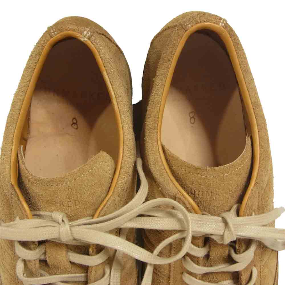 アンマークド MX1986 sneaker スエード スニーカー ライトブラウン系 26cm【新古品】【未使用】【中古】