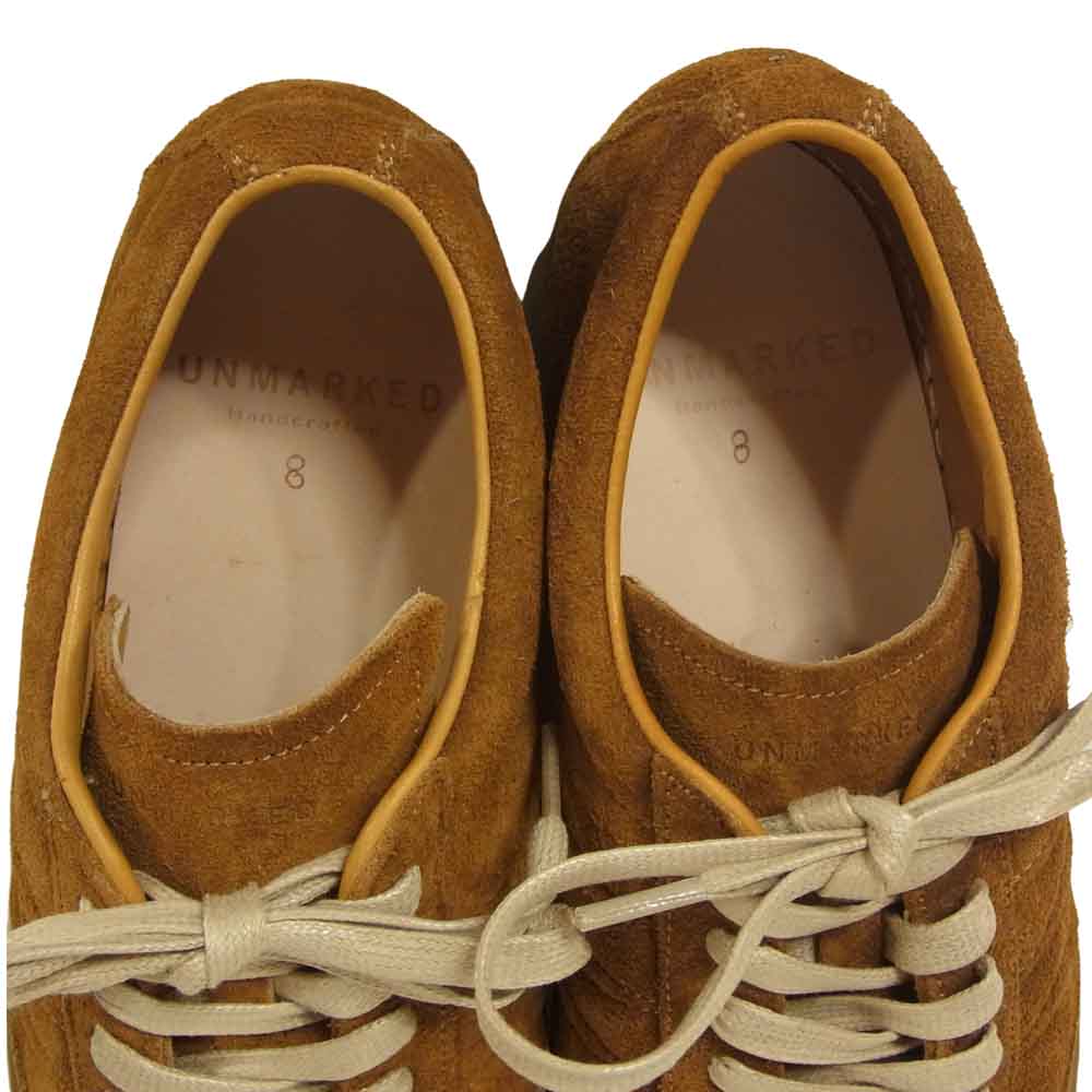 アンマークド MX1986 sneaker スエード スニーカー ブラウン系 26cm【新古品】【未使用】【中古】