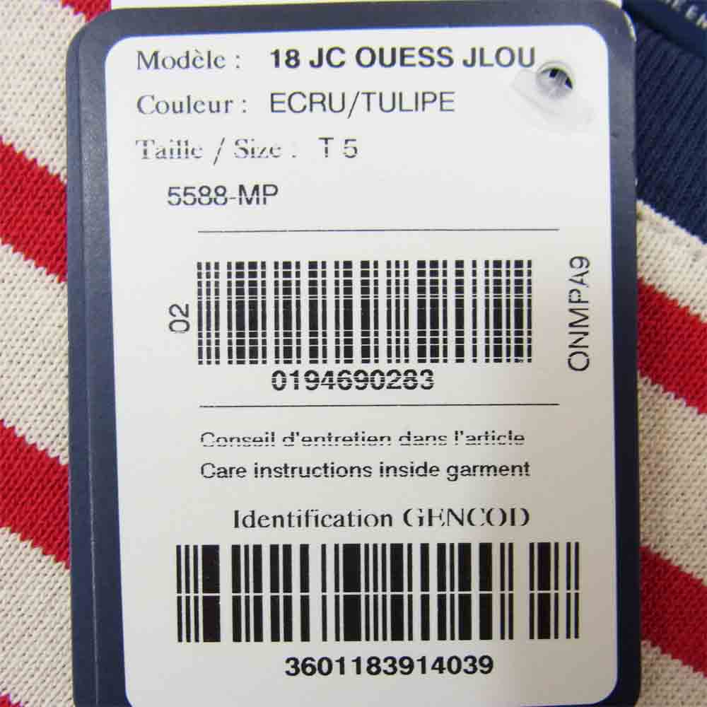 SAINT JAMES セントジェームス 18 JC OUESS JLOU OUESSANT CREW SS ウエッソン クルーネック マルチカラー系 T5【新古品】【未使用】【中古】