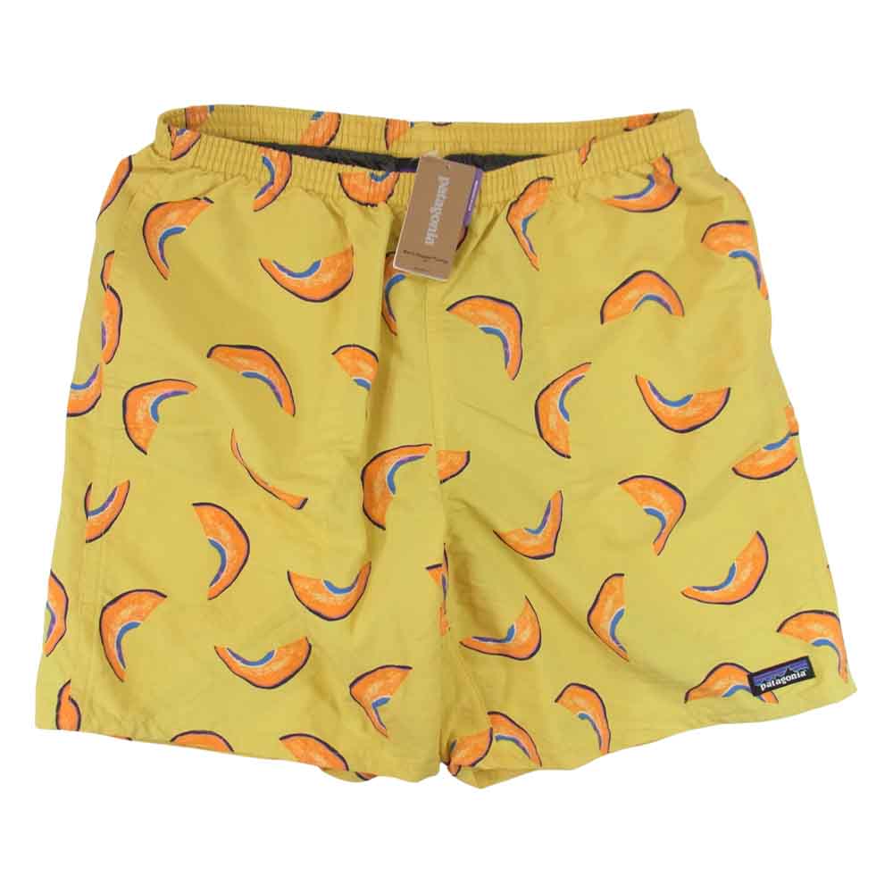 patagonia パタゴニア SP20 58034 Baggies Long 7inch バギーズ ロング 7インチ ショートパンツ イエロー系 M【新古品】【未使用】【中古】