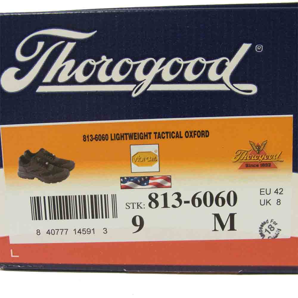 ソログッド 813-6060 OXFORD LIGHTWEIGHT TACTICAL SERIES WORK SHOE オックスフォード シューズ スニーカー ブラック系 M【新古品】【未使用】【中古】