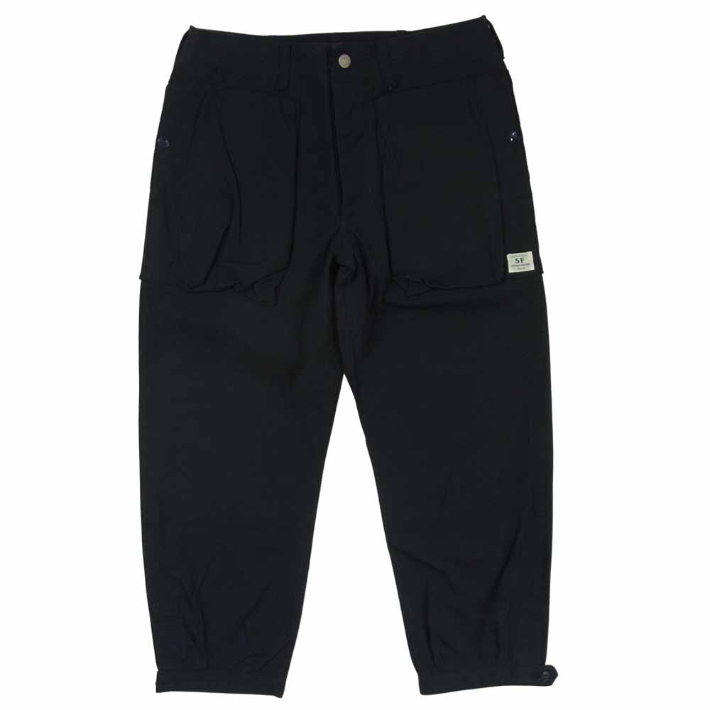 SASAFRAS ササフラス DIGS CREW PANTS ディグス クルー パンツ ダークネイビー系 S【新古品】【未使用】【中古】