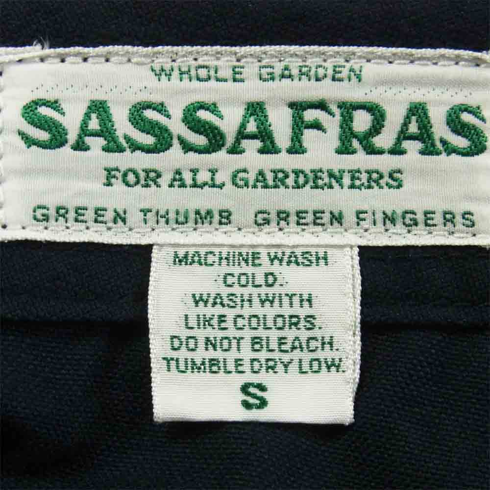 SASAFRAS ササフラス DIGS CREW PANTS ディグス クルー パンツ ダークネイビー系 S【新古品】【未使用】【中古】