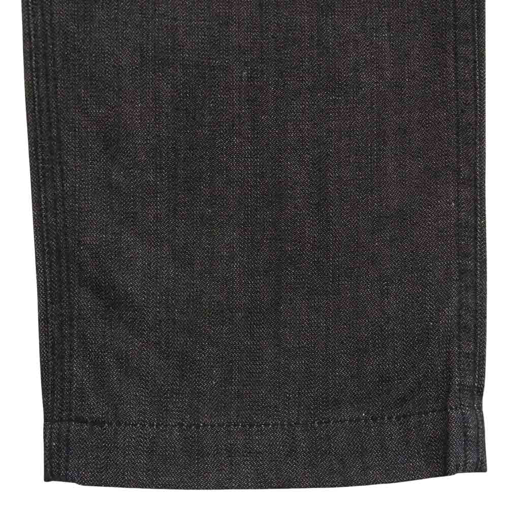 SASAFRAS ササフラス SF-201674 Sprayer Pants スプレイヤー デニム パンツ Black S【新古品】【未使用】【中古】
