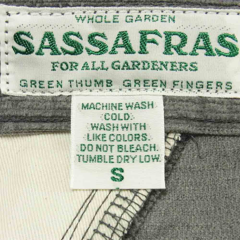 SASAFRAS ササフラス SF-201734 Sprayer 5 Pants スプレイヤー パンツ グレー系 S【新古品】【未使用】【中古】