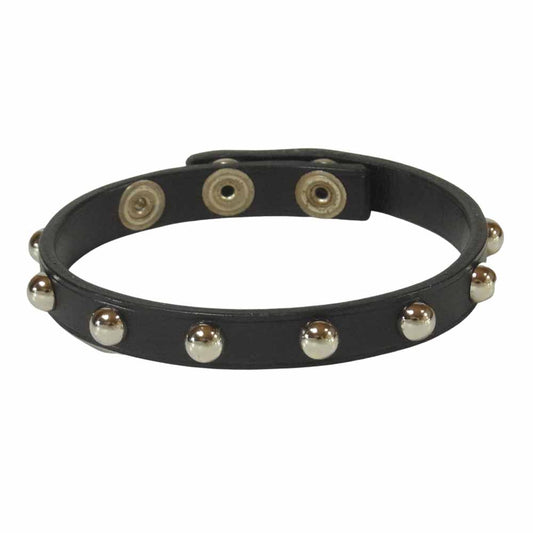 FRAGMENT DESIGN フラグメントデザイン キャリアリング CAREERING スタッズ レザー ブレスレット ブラック系【新古品】【未使用】【中古】