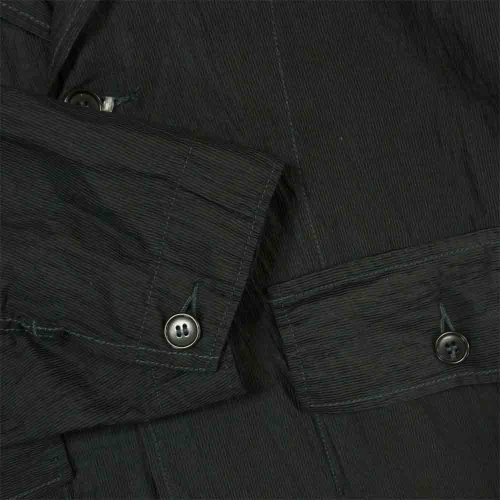 POST OVERALLS ポストオーバーオールズ 3104-CL1 WALKABOUT 2 ウォークアバウト 長袖 シャツ ジャケット charcoal S【新古品】【未使用】【中古】