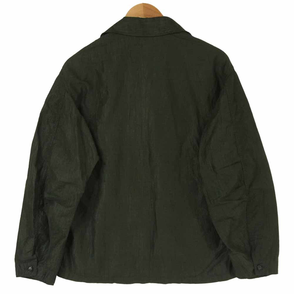 POST OVERALLS ポストオーバーオールズ 3104-CL3 WALKABOUT 2 ウォークアバウト 長袖 シャツ ジャケット olive S【新古品】【未使用】【中古】